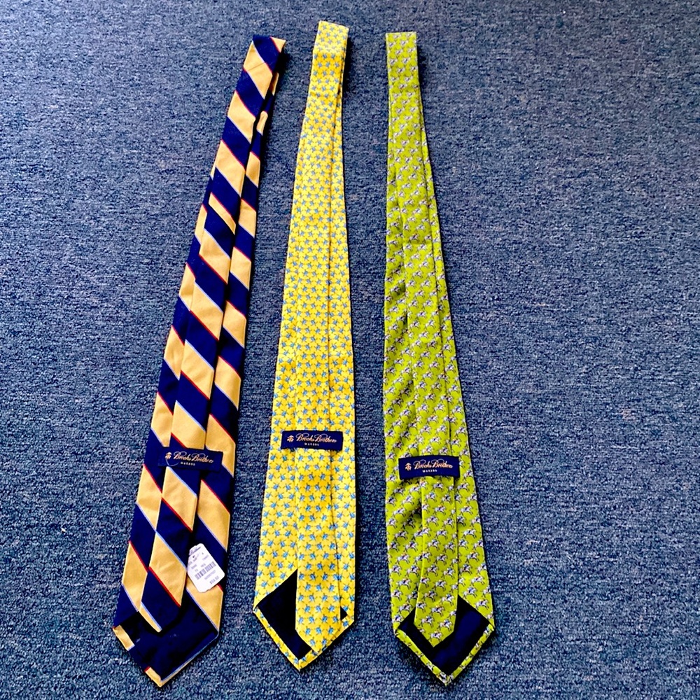 Classic Contemporary Brooks Brothers Ties 2 Pack